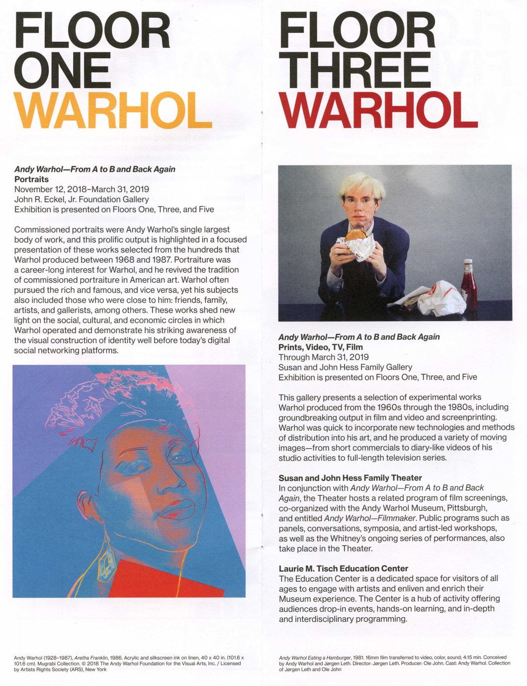 Warhol from A to B &amp; Back Again Whitney D.D. Teoli Jr. (185)