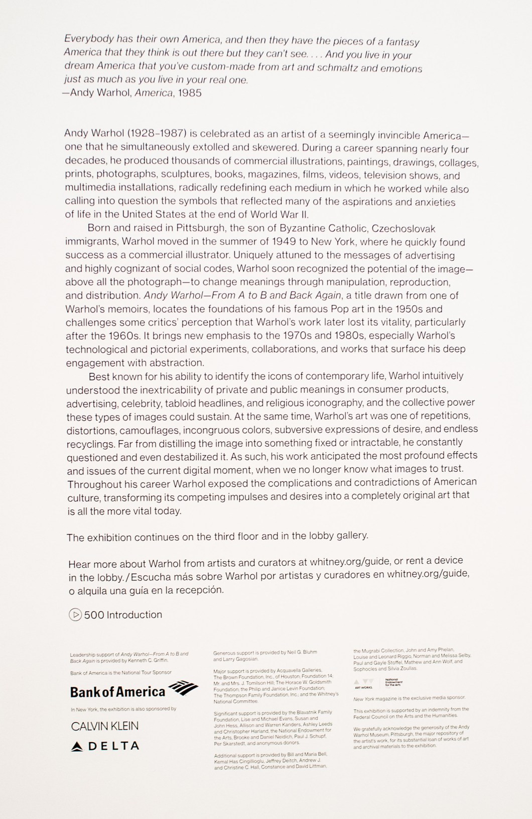 Warhol from A to B &amp; Back Again Whitney D.D. Teoli Jr. (5)